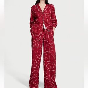 VICTORIA'S SECRET Flannel Long Pajama Set